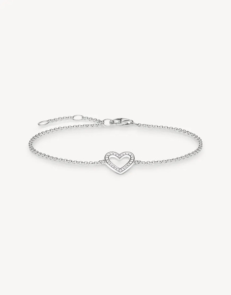  Thomas Sabo Pulsera De Plata De Ley 925 De Thomas Sabo-plateado 