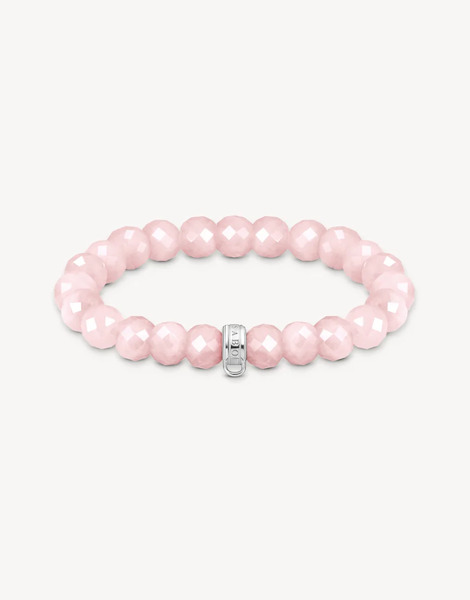  Thomas Sabo Pulsera Plateada Y Rosa De Thomas Sabo-plateado 