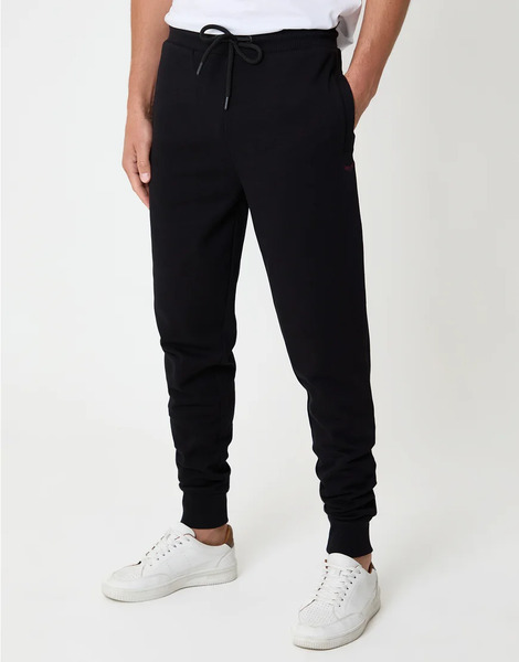  Threadbare Joggers Negros De Mezcla De Algodón De Threadbare 