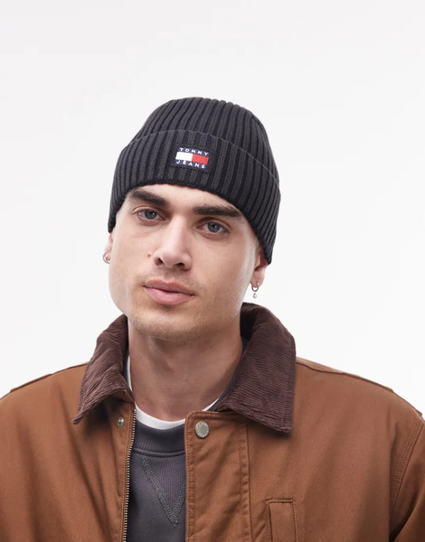  Tommy Jeans Gorro Negro Core De Tommy Jeans 