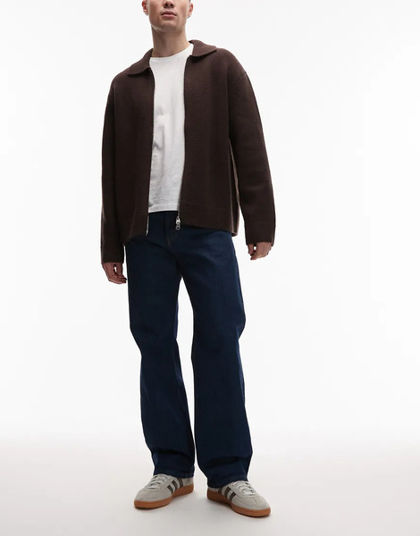  Tommy Jeans Vaqueros Azul Añil De Corte Recto Estándar Con Lavado Oscuro Y Orillo Otis De Tommy Jeans-azul Marino 
