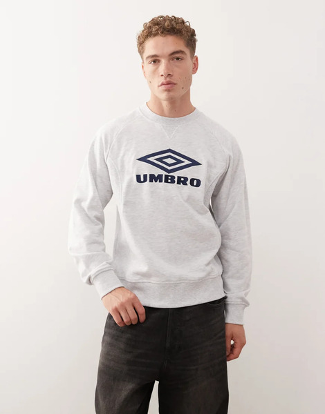  Umbro Sudadera Gris Iconic De Umbro 
