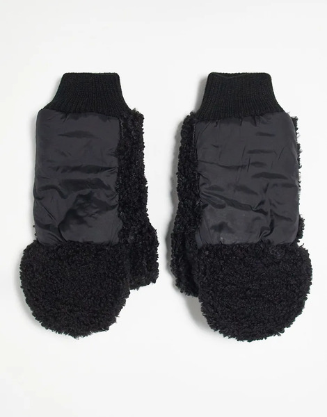 Urbancode Manoplas Negras De Borreguito De Urbancode-negro 