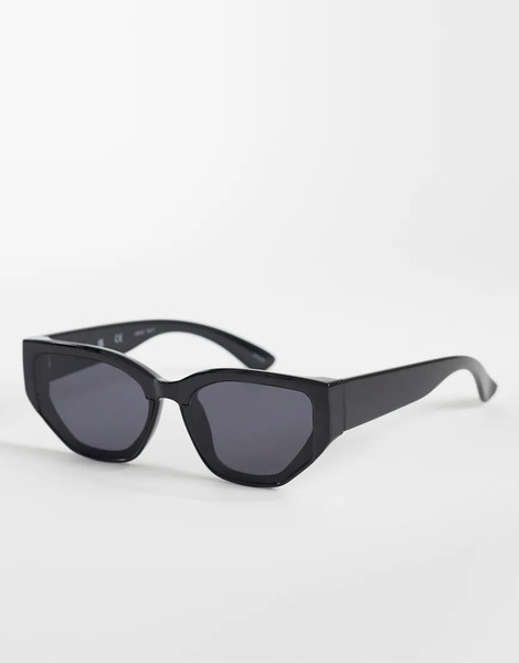  Vero Moda Gafas De Sol Negras De Estilo Ojos De Gato Angular De Vero Moda-negro 