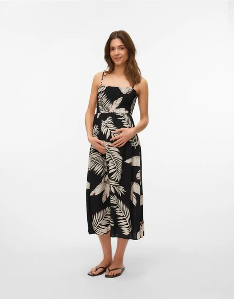  Vero Moda Maternity Vestido Negro De Vero Moda Maternity 
