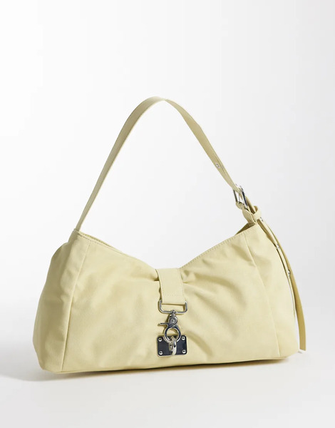  Weekday Bolso De Hombro Amarillo Pastel De Weekday 