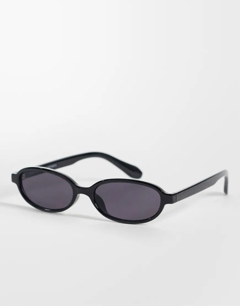  Weekday Gafas De Sol Negras Ovaladas De Weekday-negro 