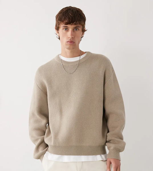  Weekday Jersey Beis Exclusivo En Asos De Weekday-neutro 