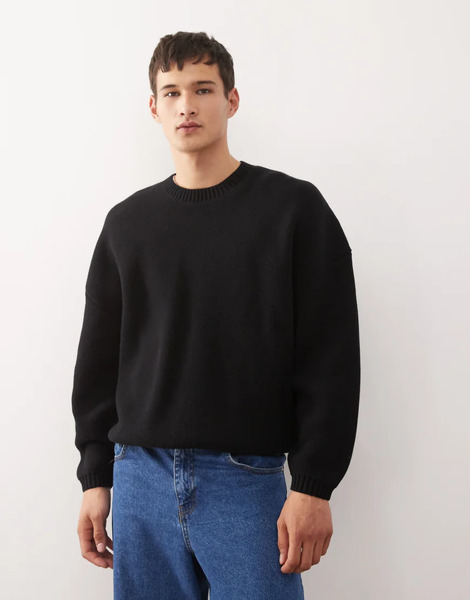  Weekday Jersey Negro Extragrande De Weekday 