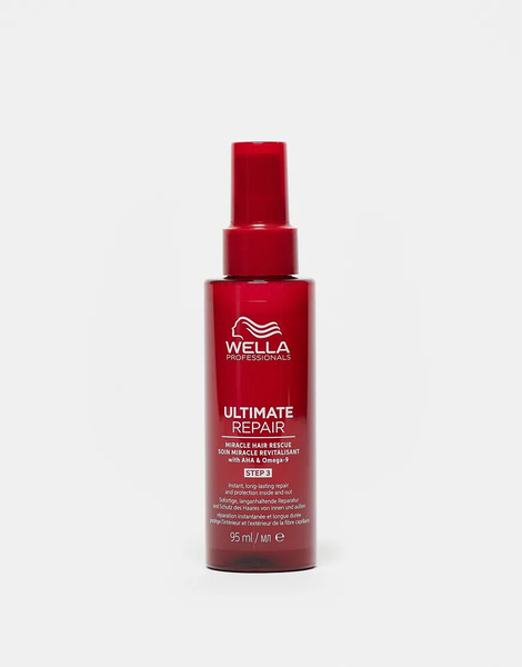  Wella Professionals Espray Reparador Para Todo Tipo De Cabellos Dañados De 95 Ml Ultimate Repair Miracle Hair Rescue De Wella Professionals-sin Color 