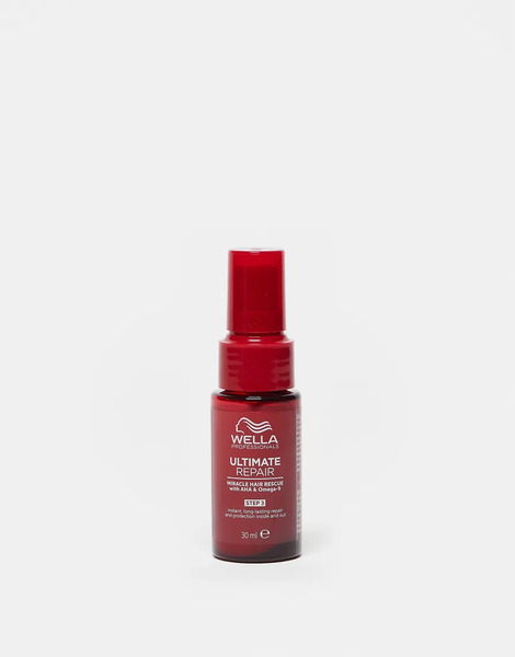  Wella Professionals Espray Reparador Para Todo Tipo De Cabellos Dañados De 30 Ml Ultimate Repair Miracle Hair Rescue De Wella Professionals-sin Color 