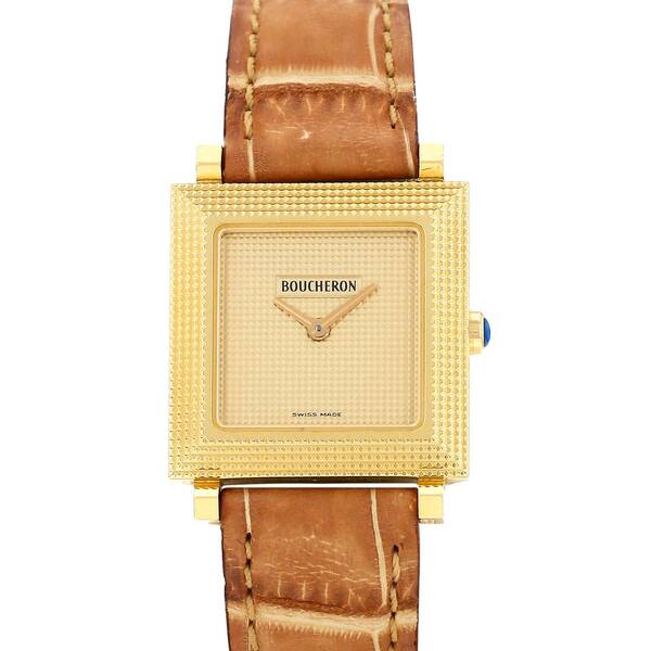  Boucheron Carrée In Yellow Gold Circa 2000 