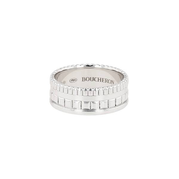  Boucheron Quatre Radiant Edition Medium Model Ring In White Gold 