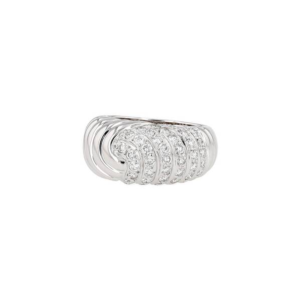  Boucheron Ring In White Gold And Diamonds 