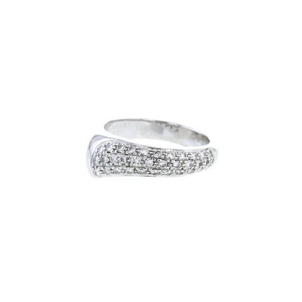  Chaumet Ring In White Gold And Diamonds 