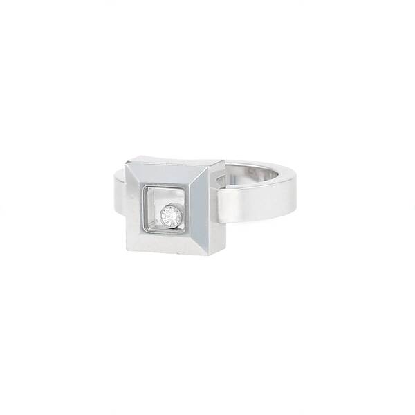  Chopard Happy Diamonds Ring In White Gold And Diamond 