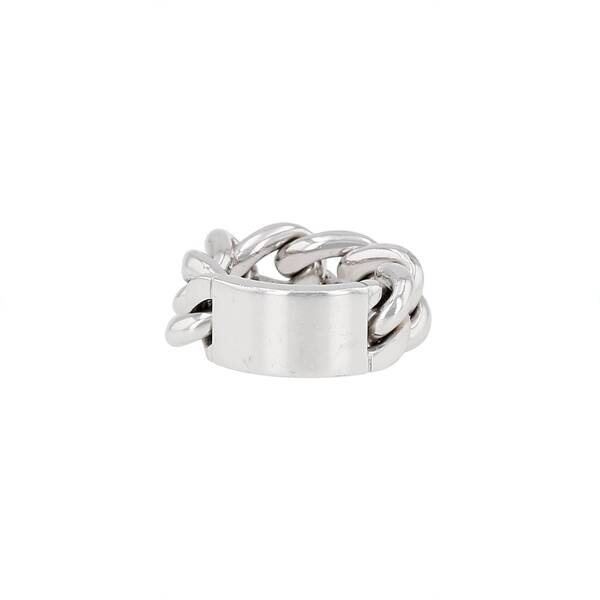  Dior Chain Ring In White Gold 