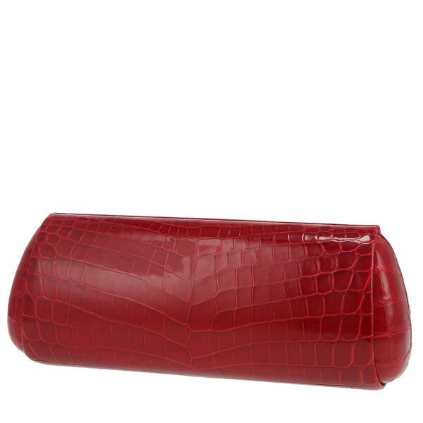  Dior Pouch In Red Crocodile 