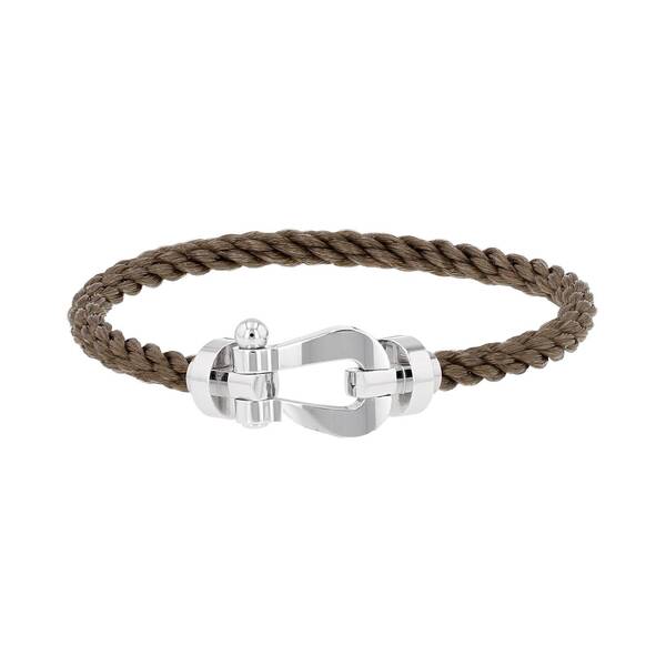  Fred Force 10 Large Model White Gold Bracelet 