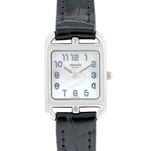  Hermès Cape Cod In White Gold Ref: Hermès - Cc1.190 Circa 2000 