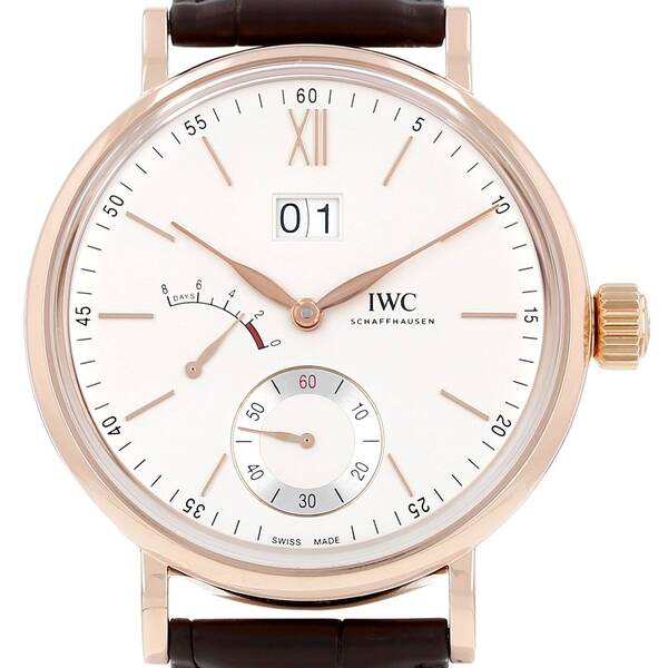  Iwc Hand-wound In Pink Gold Circa 2010 
