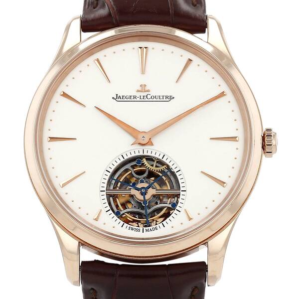  Jaeger-le Coultre Master Control-tourbillon In Pink Gold Ref: Master 