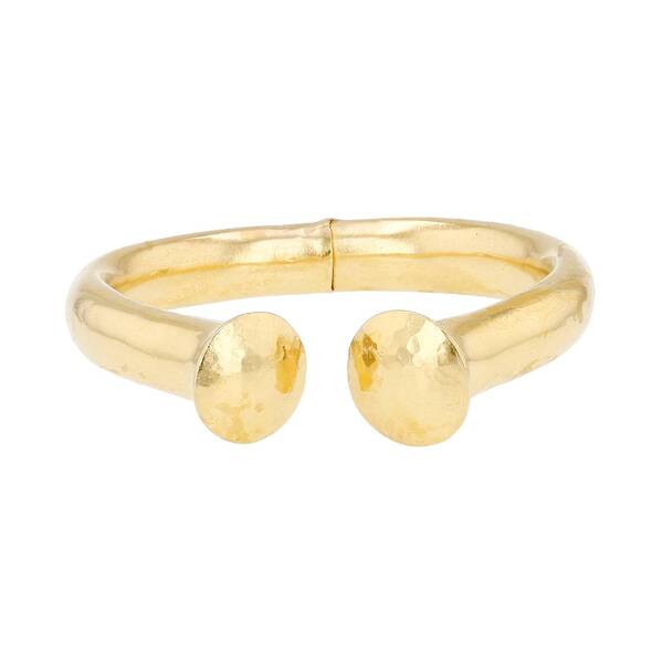  Open Lalaounis Bangle In 22 Carats Yellow Gold 