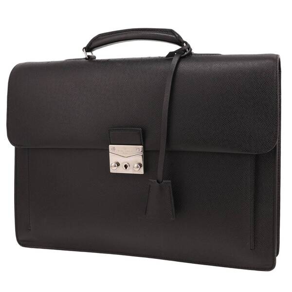  Louis Vuitton Robusto Briefcase In Black Taiga Leather 