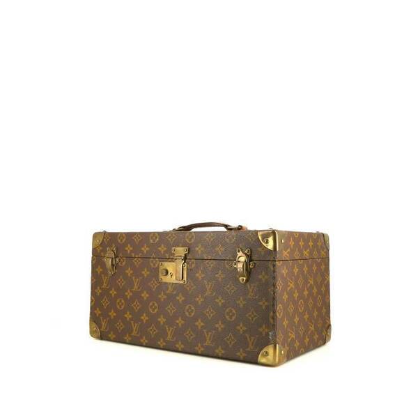  Louis Vuitton Vanity Vanity Case In Brown Monogram Canvas And 