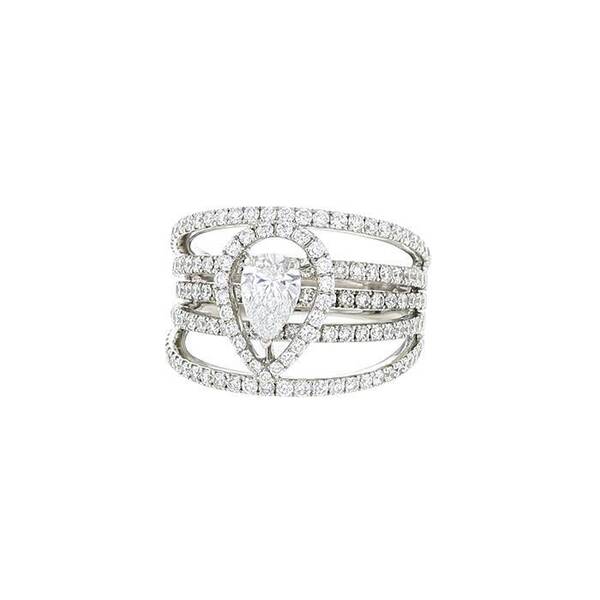  Messika Ring In White Gold And Diamonds 