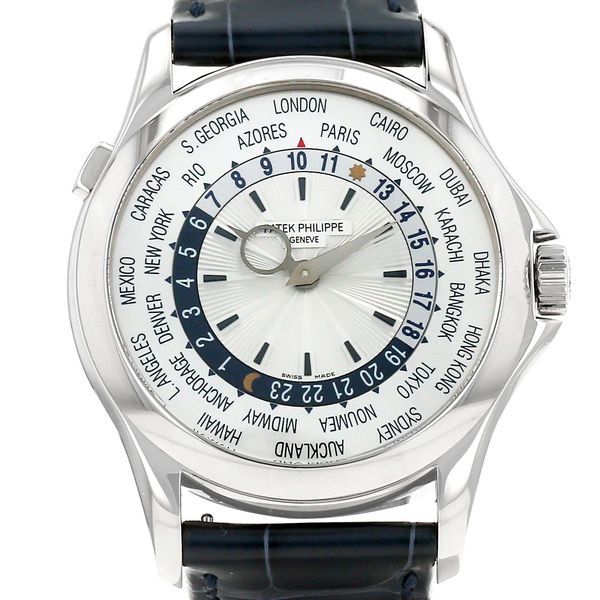 Patek Philippe World Time In White Gold Ref: Patek Philippe - 5130 