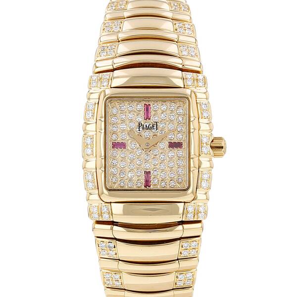  Piaget Tanagra In Yellow Gold And Diamonds Circa 1990 
