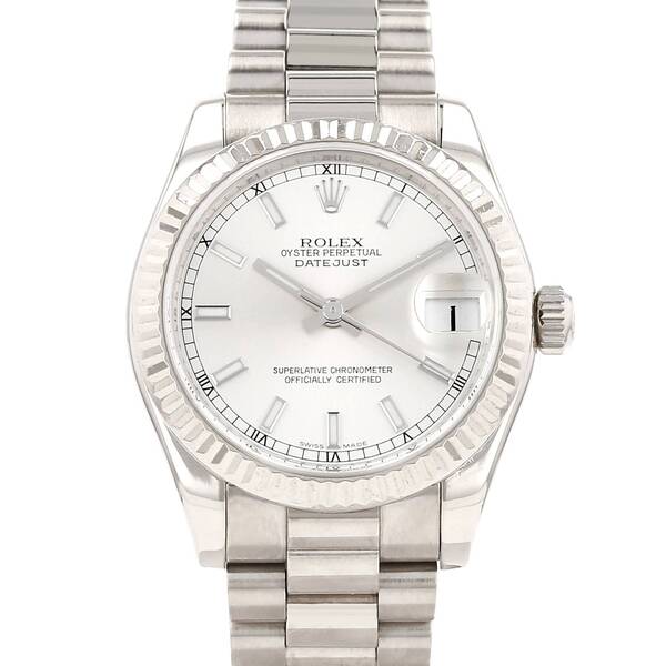  Rolex Datejust In White Gold Ref: Rolex - 178279 Circa 2010 