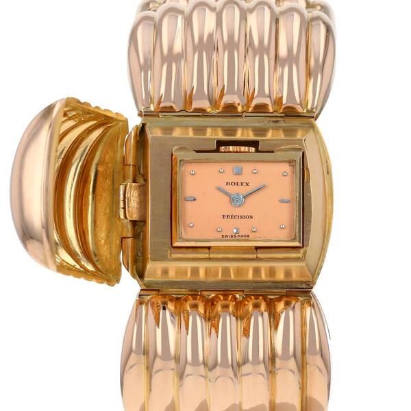  Rolex Precision In Pink Gold Ref: Rolex - 60500 Circa 1950 