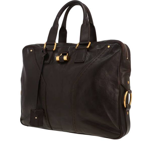  Saint Laurent Handbag In Brown Leather 