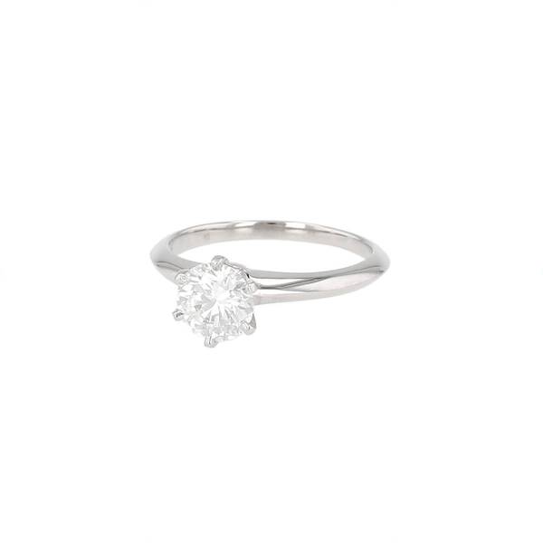  Tiffany & Co Setting Ring In Platinium And Diamond 