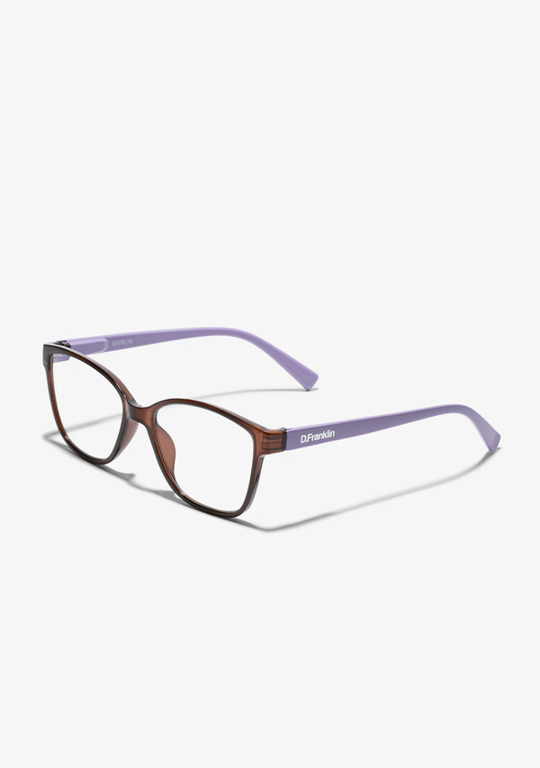  D.franklin Gafas De Sol D.franklin   Marlin Square Blue Block Brown / Lavender 