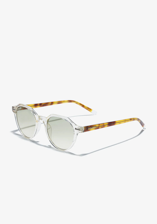  D.franklin Gafas De Sol D.franklin   Ultra Light S Round Trans Grey / Grey 