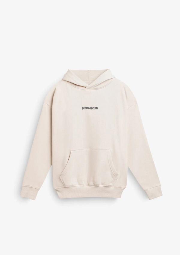  D.franklin Hoodie/sudadera Con Capucha   D.franklin   Classic Oversize Hoodie Ice Grey   Talla   Color Grey   Estilos De Hombre Y Mujer 