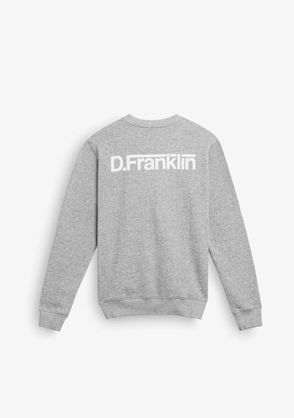  D.franklin Sudadera Sin Capucha Unisex Con Cuello Redondo   D.franklin   Crewneck Racing Club Sweatshirt Grey   Talla   Color Grey   Sudaderas Sin Capucha De Hombre Y Mujer 