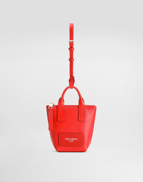  Dolce & Gabbana Adamo Crossbody Minibag In Calfskin - Hombre Accesorios Para Bolsos Rojo Piel Onesize 