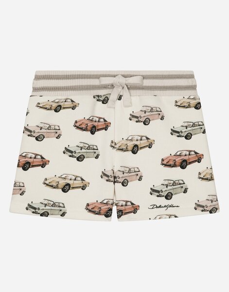  Dolce & Gabbana Bermudas De Punto Con Estampado - Hombre Pantalones Largos Y Cortos Imprima 12/18 Months 