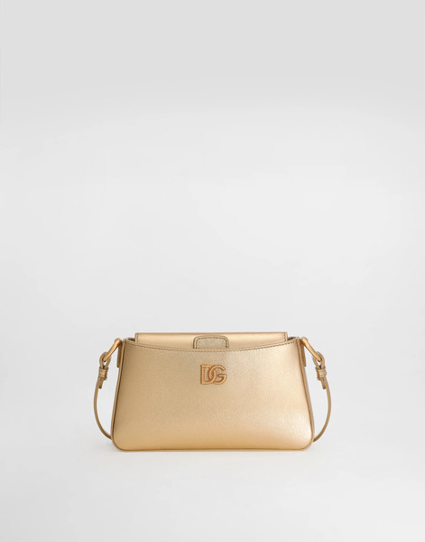  Dolce & Gabbana Bolso Para Móvil En Piel De Becerro Laminada - Mujer Bolsos Mini Y Clutchs Dorado Onesize 