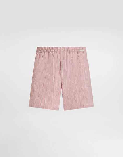  Dolce & Gabbana Boxer Shorts In Crinkled Striped Fabric - Hombre Ropa Interior Y Ropa De Casa #n/d 3 