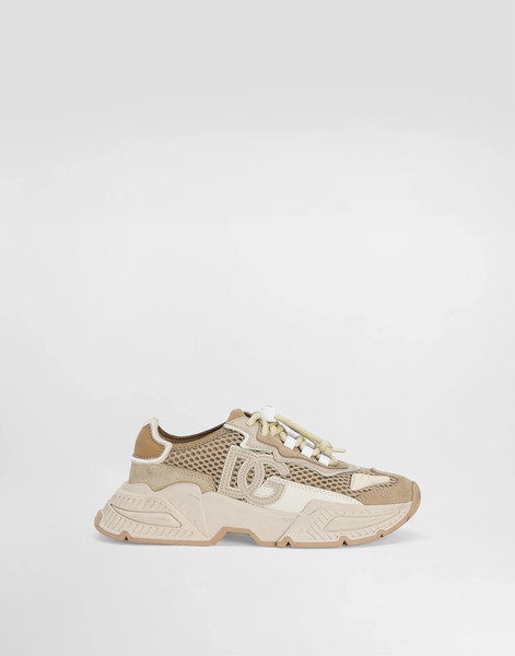 Dolce & Gabbana Daymaster Mesh, Split Calfskin And Down Sneakers - Hombre Zapatos (27-40) Multicolor 32 