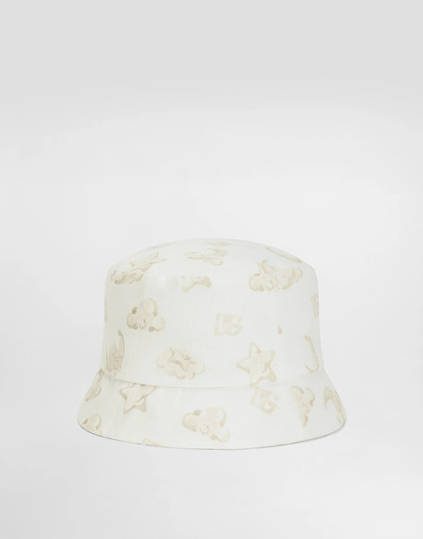  Dolce & Gabbana Fabric Bucket Hat With Moon And Stars Print - Hombre Accesorios Y Mochilas Portabebés Print Ii 