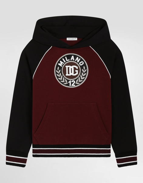  Dolce & Gabbana Hooded Sweatshirt With Embroidery - Hombre Camisetas Y Sudaderas Multicolor 10 Years 