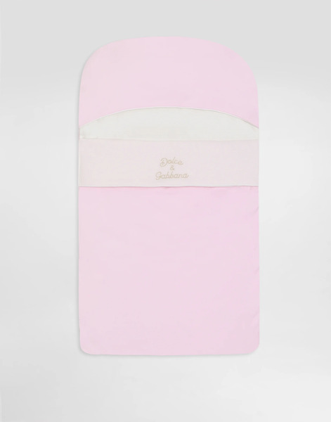  Dolce & Gabbana Interlock And Linen Baby Nest With Embroidery - Hombre Accesorios Y Mochilas Portabebés Rosa Onesize 