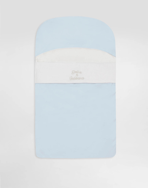  Dolce & Gabbana Interlock And Linen Baby Nest With Embroidery - Hombre Accesorios Y Mochilas Portabebés Gris Onesize 