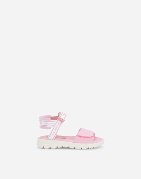  Dolce & Gabbana Technical Fabric Sandals With Dg Logo - Hombre Zapatos Primeros Pasos (19-26) Multicolor Viscosa 19 